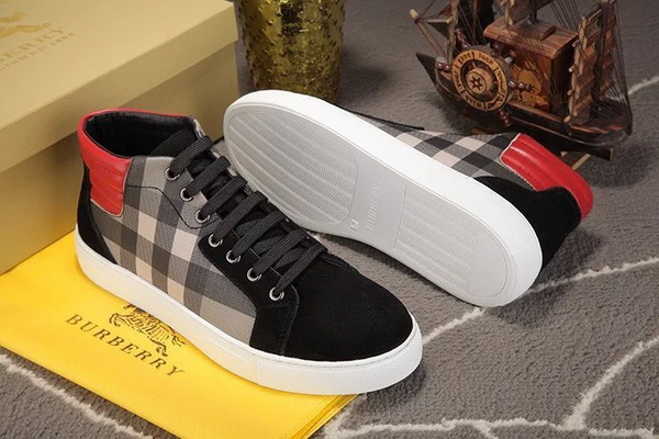 Burberry High-Top Fashion Men Shoes--012